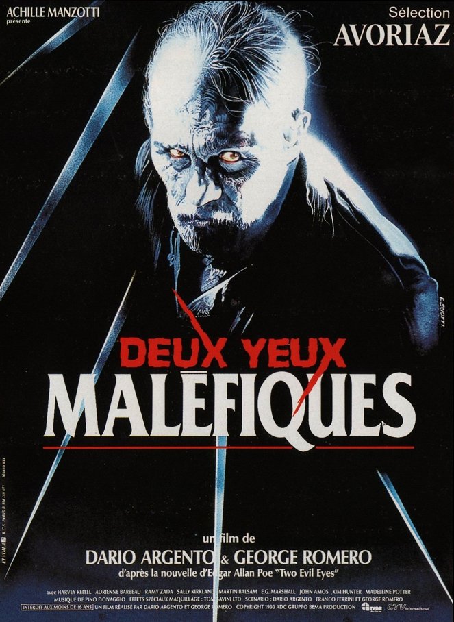 Deux yeux maléfiques - Affiches