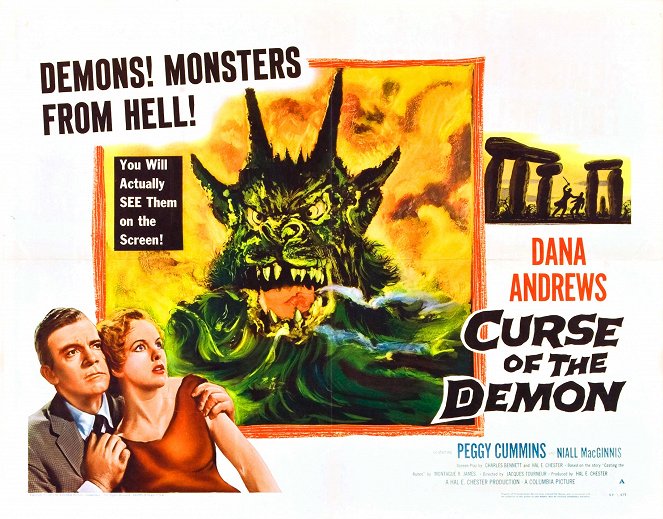 Curse of the Demon - Posters