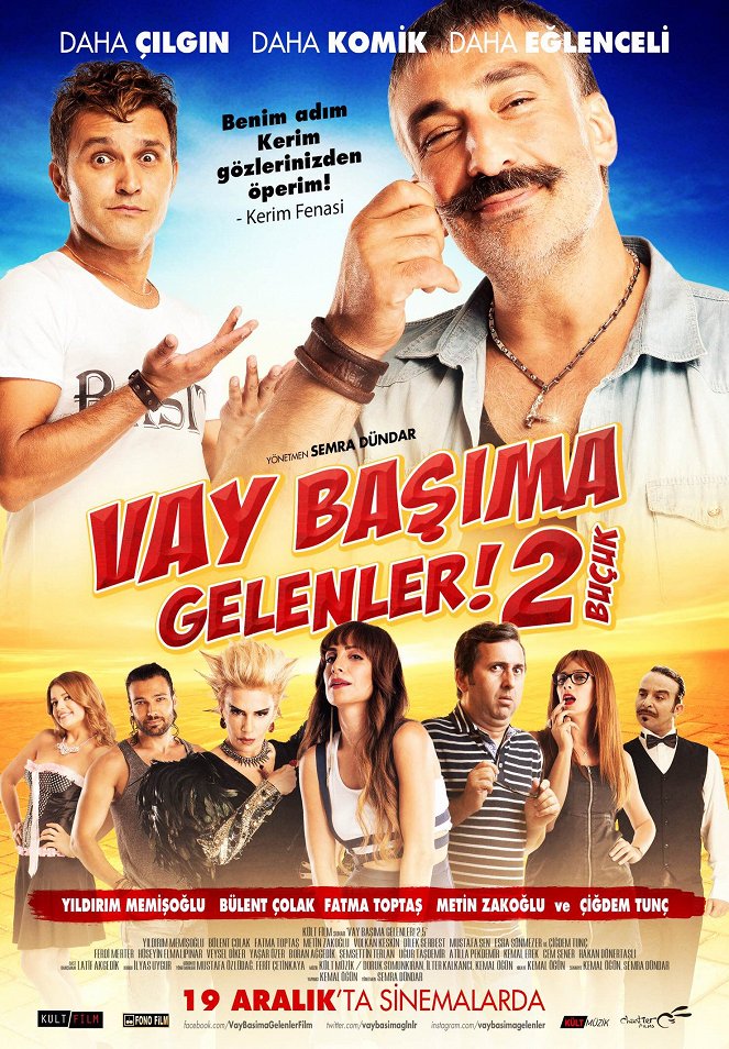 Vay Başıma Gelenler! 2,5 - Julisteet