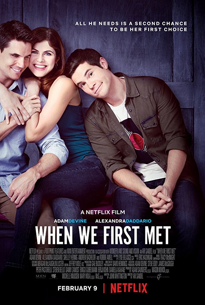 When We First Met - Posters