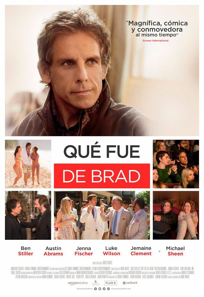 Qué fue de Brad - Carteles