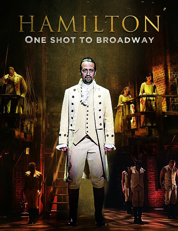 Hamilton: One Shot to Broadway - Affiches