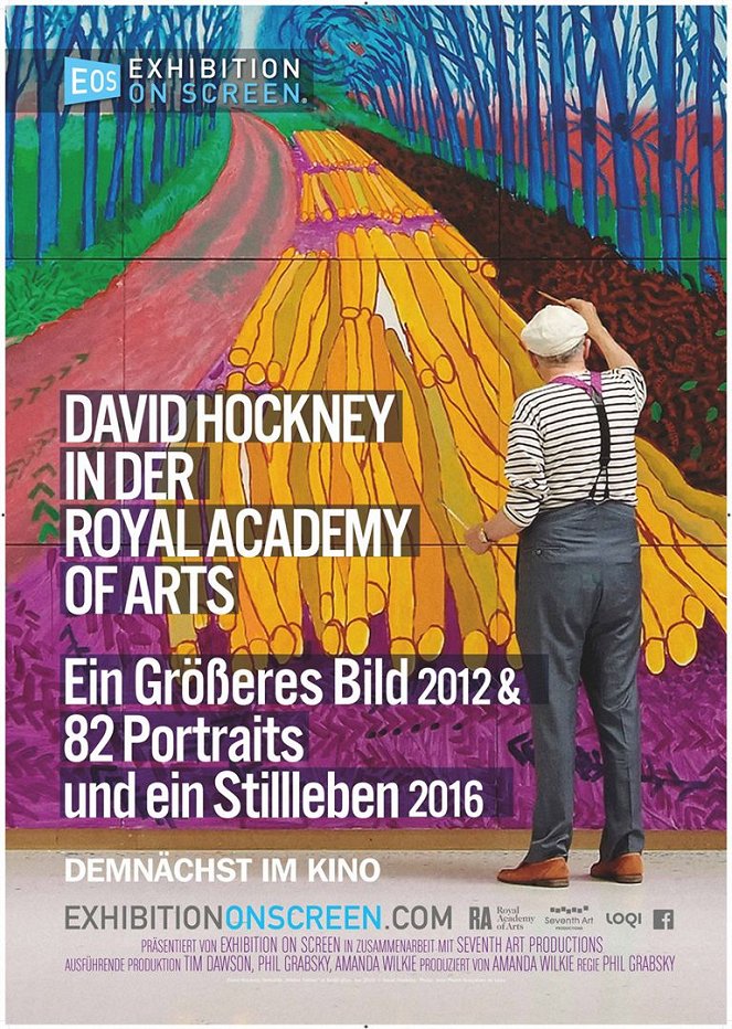 David Hockney in der Royal Academy of Arts - Plakate