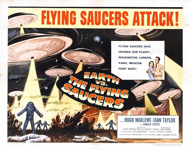 Earth vs. the Flying Saucers - Posters