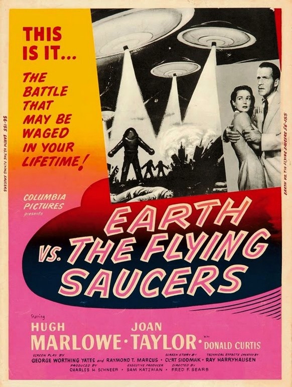 De invasie van de vliegende schotels - Posters