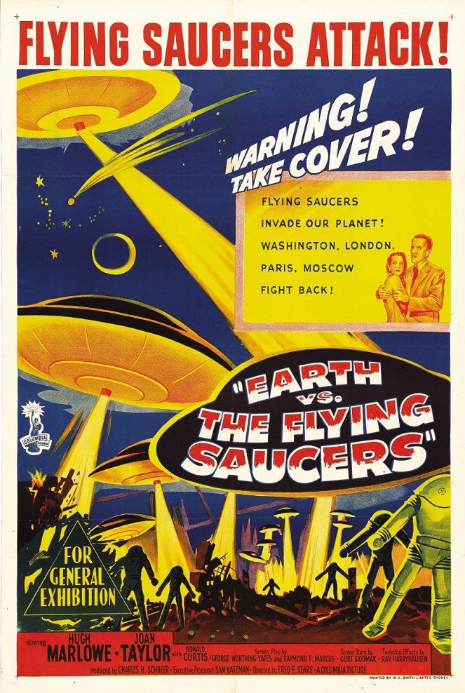 Earth vs. the Flying Saucers - Posters