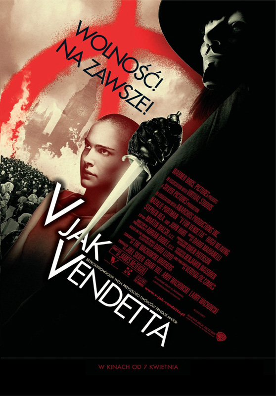V jak Vendetta - Plakaty