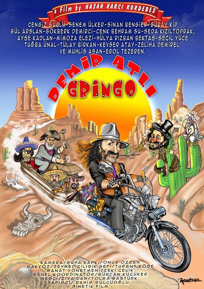 Demir Atlı Gringo - Plakaty