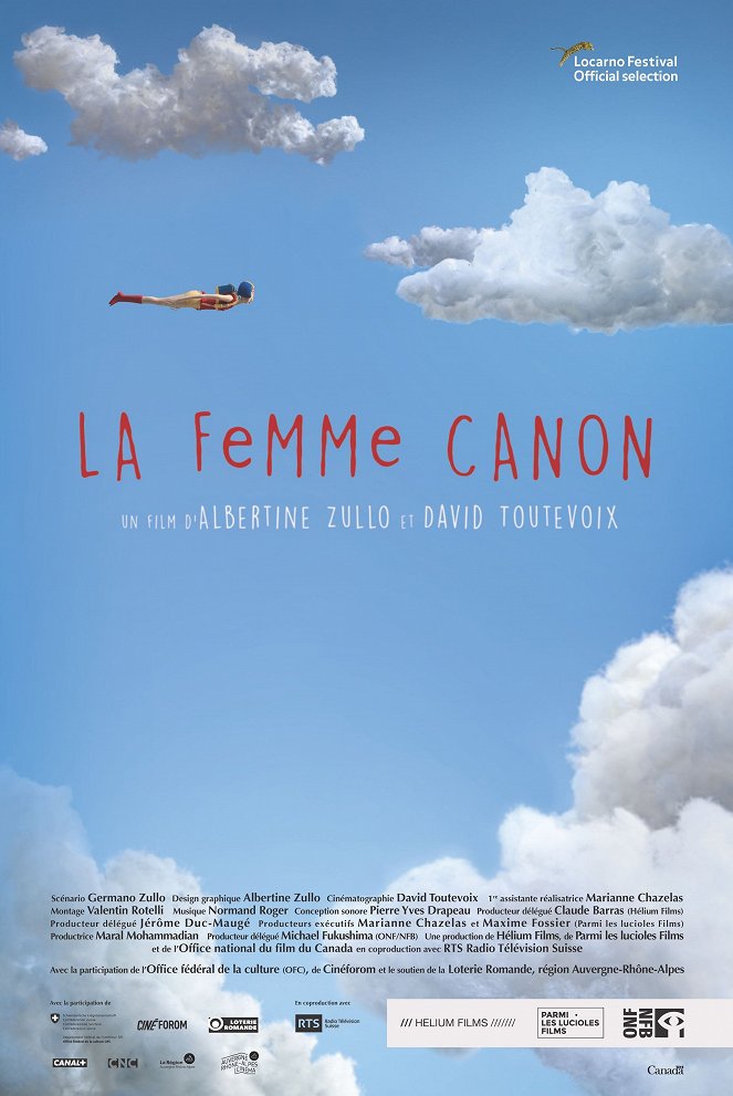 La Femme canon - Plagáty