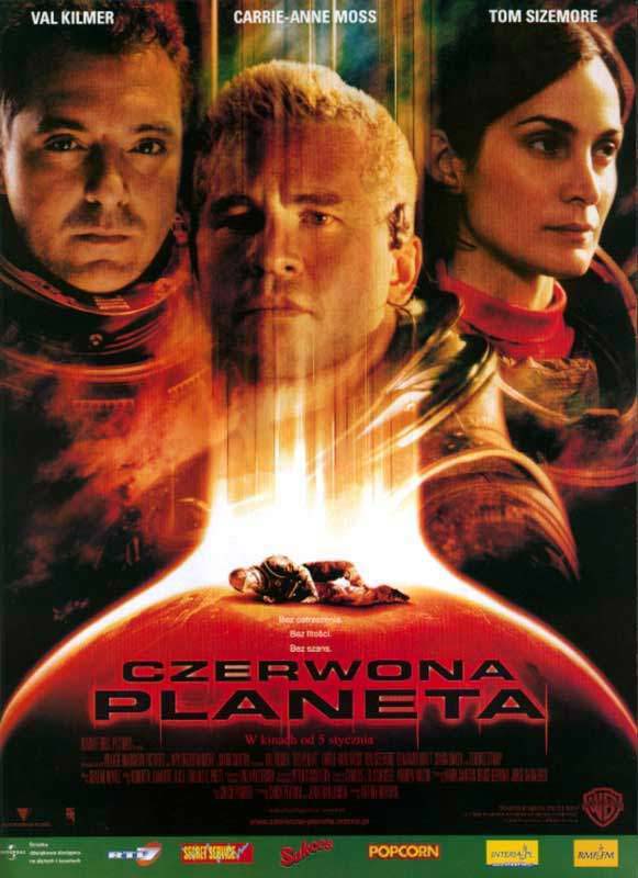 Czerwona planeta - Plakaty