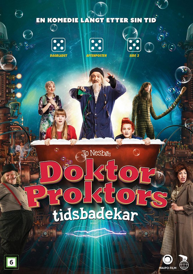 Doktor Proktors Zeitbadewanne - Plakate