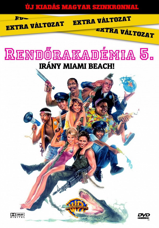 Rendőrakadémia 5. – Irány Miami Beach - Plakátok