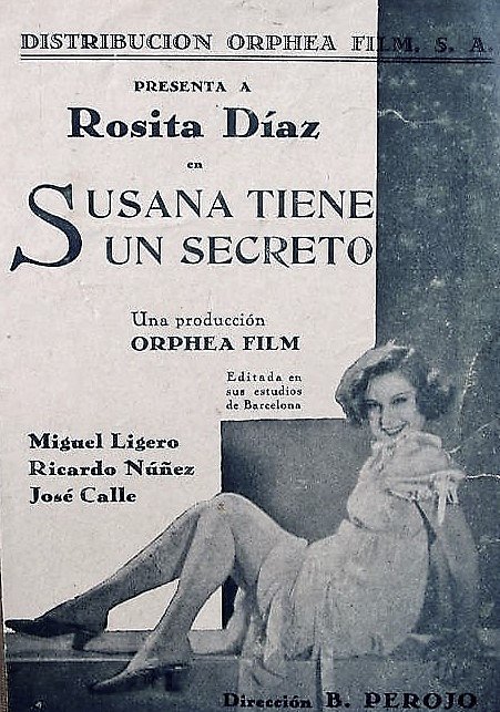 Susana tiene un secreto - Plakate