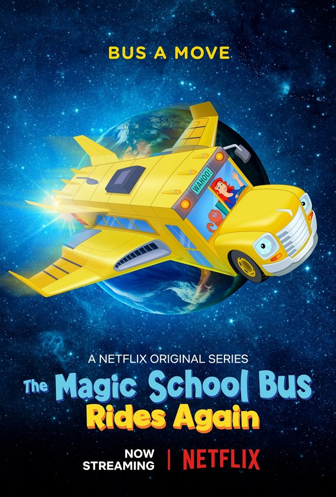 Les Nouvelles Aventures du Bus magique - Affiches