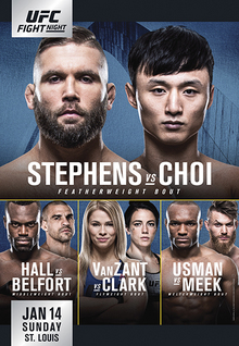 UFC Fight Night: Stephens vs. Choi - Cartazes