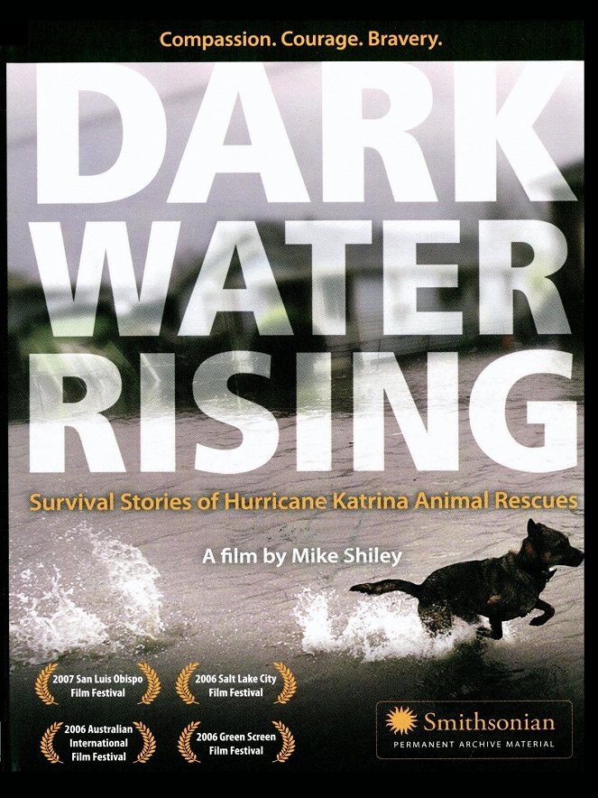 Dark Water Rising: Survival Stories of Hurricane Katrina Animal Rescues - Carteles