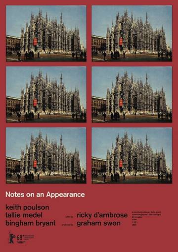 Notes on an Appearance - Plakate