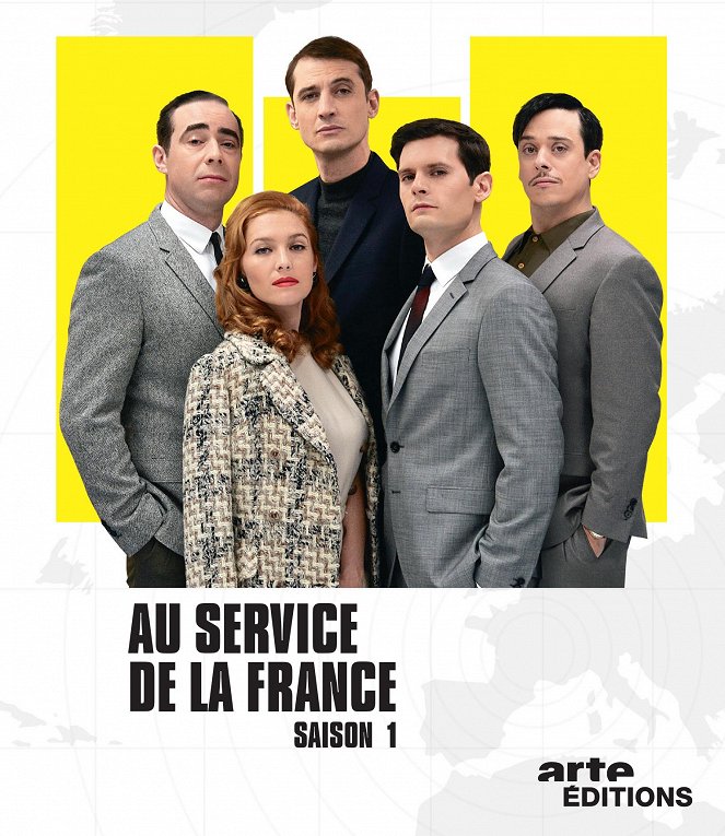 Au service de la France - Carteles