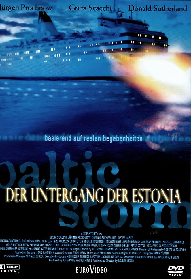 Skaza lode Estonia - Plagáty
