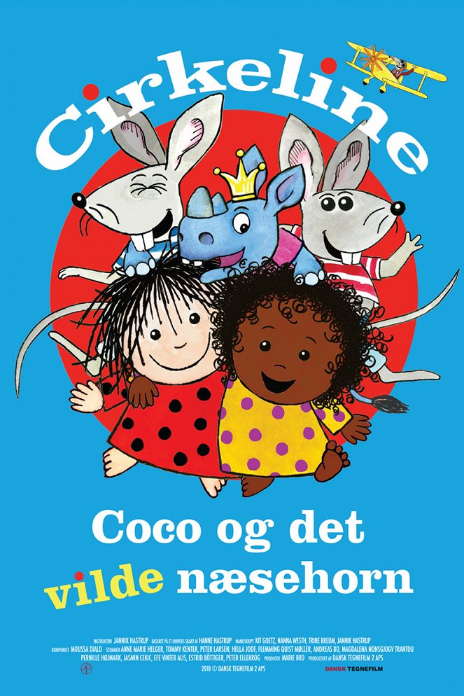 Cirkeline, Coco og det vilde næsehorn - Plakate