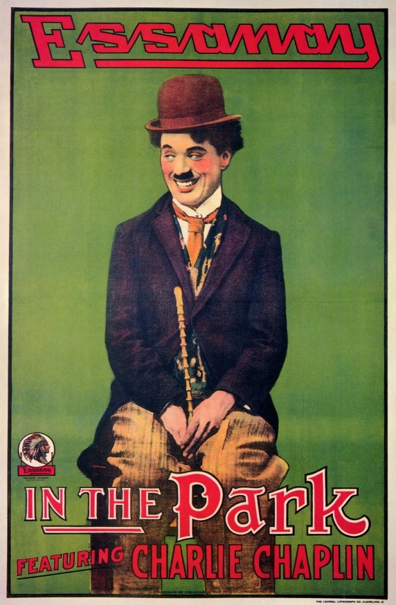 Chaplin v parku - Plagáty