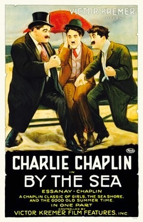 Chaplin na pláži - Plakáty