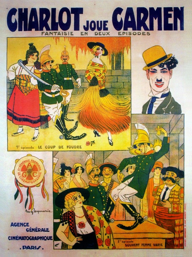 Charlot joue Carmen - Affiches