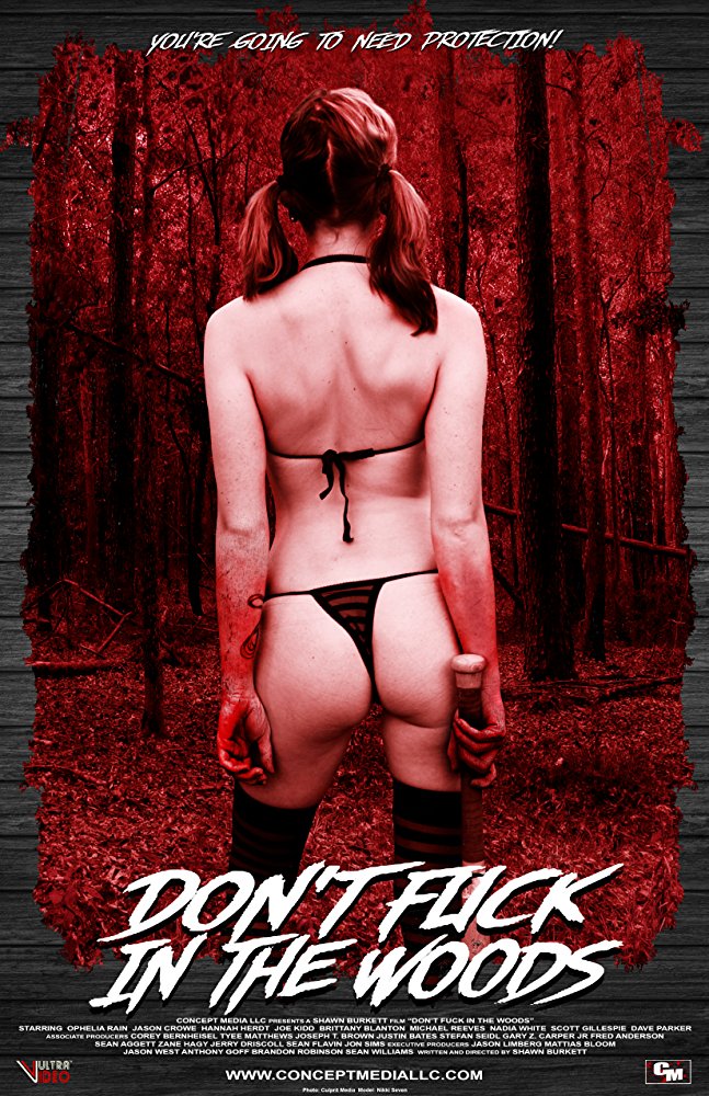 Don't Fuck in the Woods - Plakate