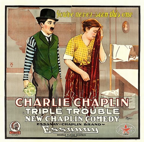 Chaplinovy trampoty - Plagáty
