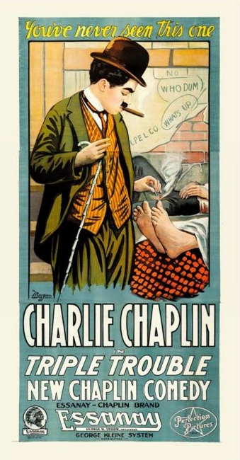 Chaplinovy trampoty - Plagáty