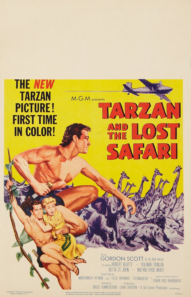 Tarzan and the Lost Safari - Posters