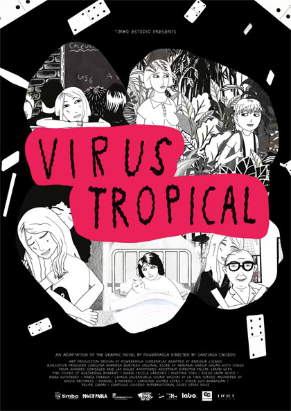 Trópusi vírus - Plakátok