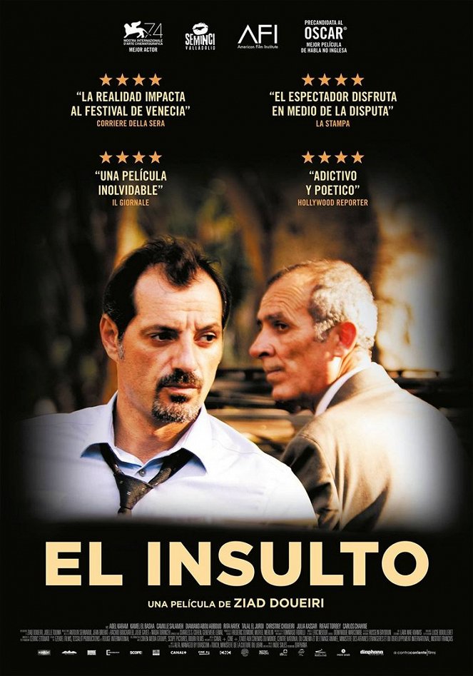 El insulto - Carteles