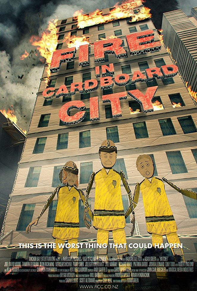 Fire in Cardboard City - Plagáty