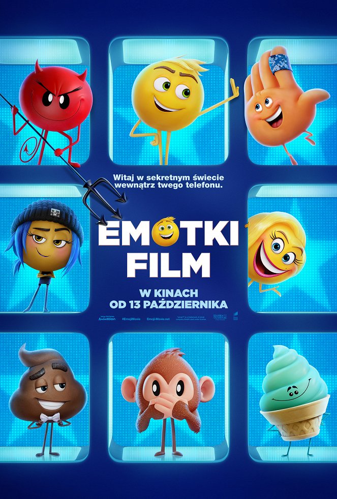 Emotki. Film - Plakaty