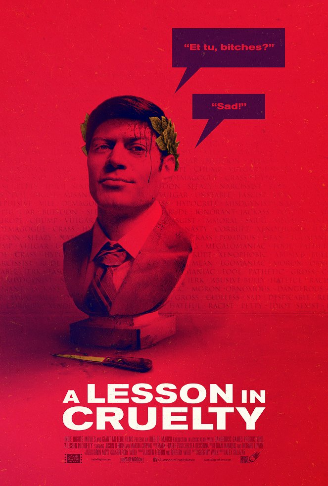 A Lesson in Cruelty - Affiches