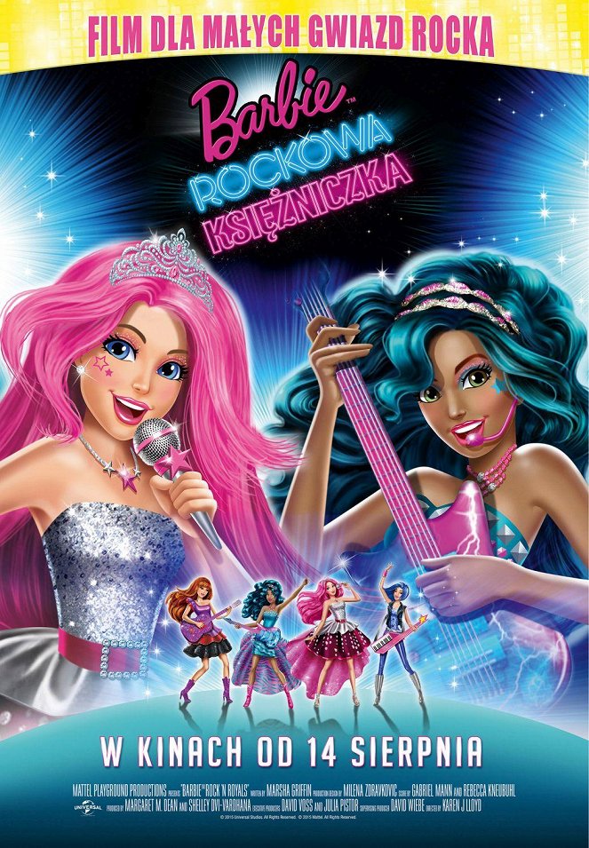 Barbie: Rockowa księżniczka - Plakaty