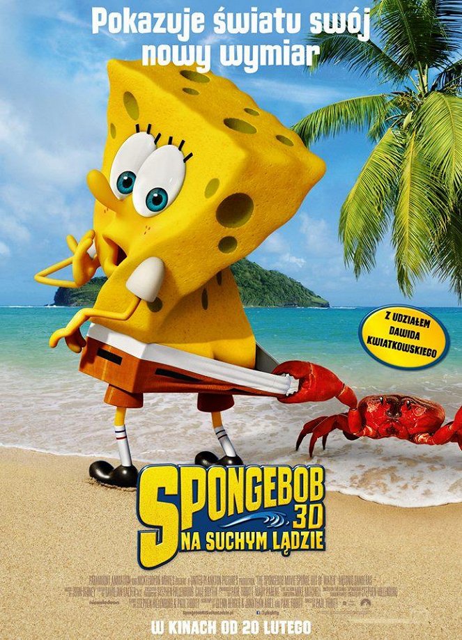 SpongeBob: Na suchym lądzie - Plakaty
