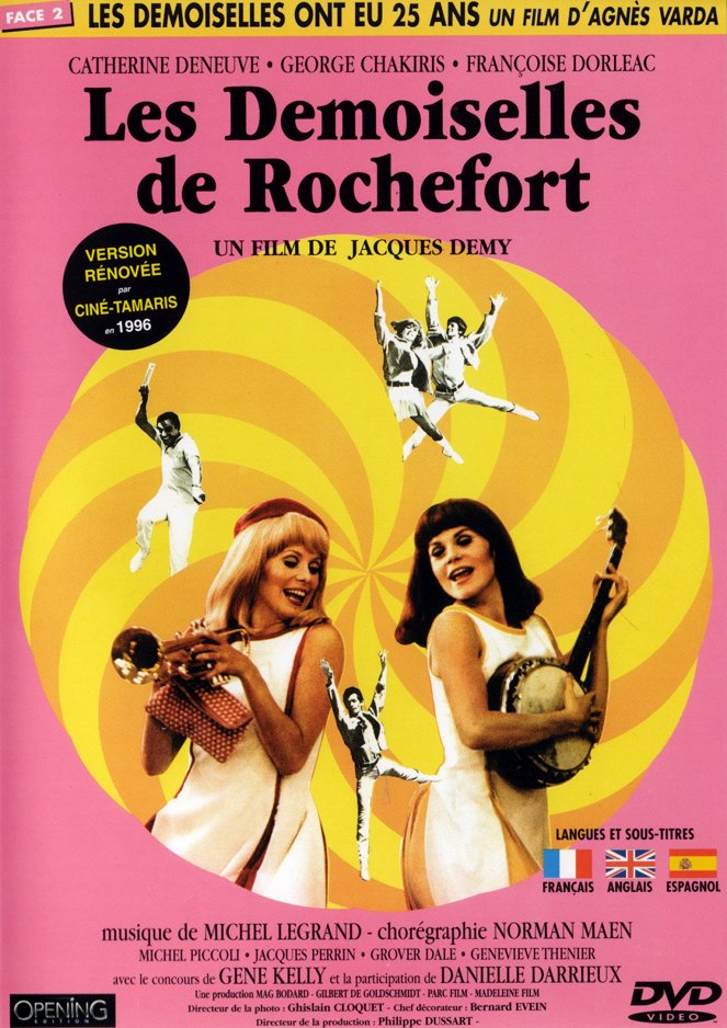A Rochefort-i kisasszonyok - Plakátok