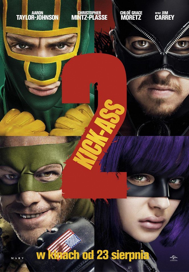 Kick-Ass 2 - Plakaty