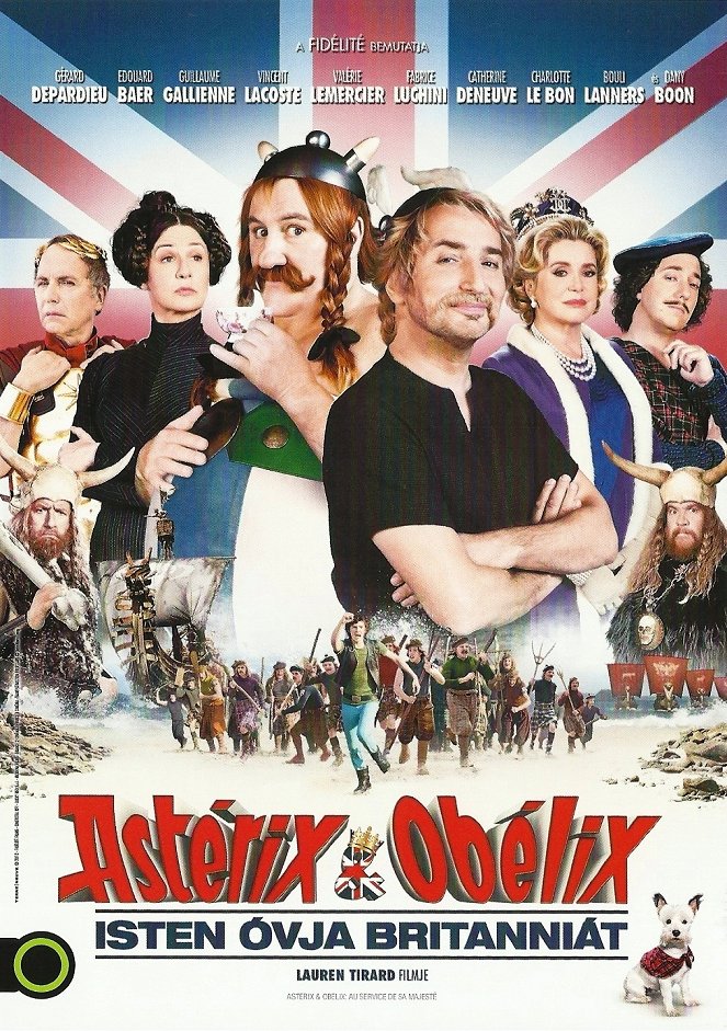 Asterix a Obelix ve službách Jejího Veličenstva - Plakáty