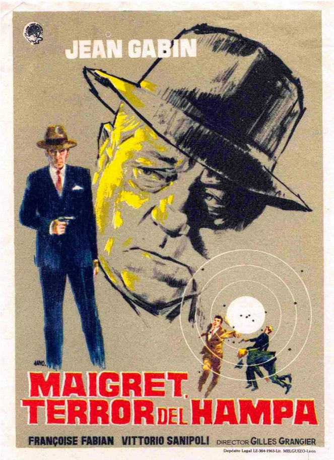 Maigret, terror del hampa - Carteles