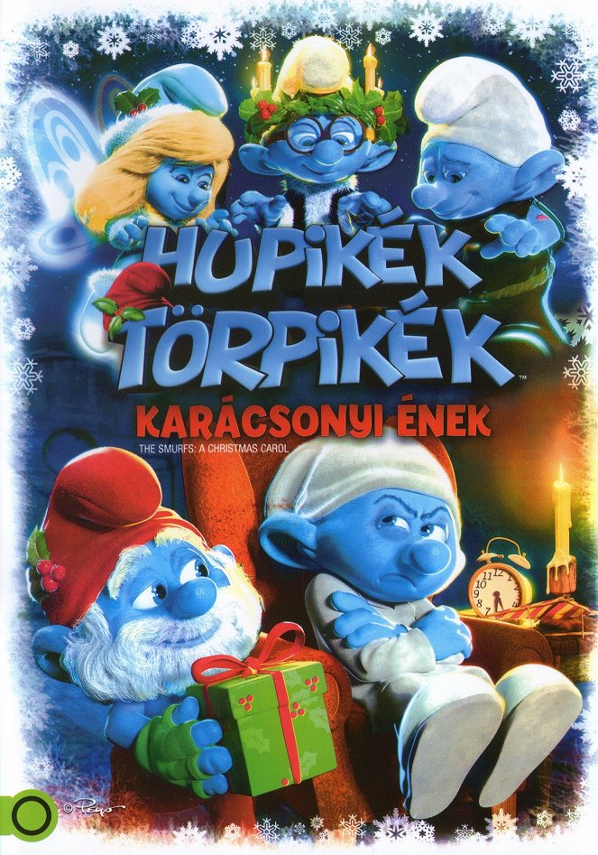 Hupikék törpikék: Karácsonyi ének - Plakátok