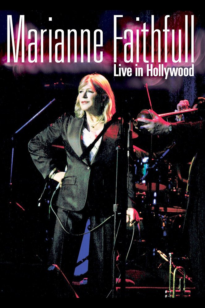 Marianne Faithfull - Live in Hollywood 2005 - Plakaty