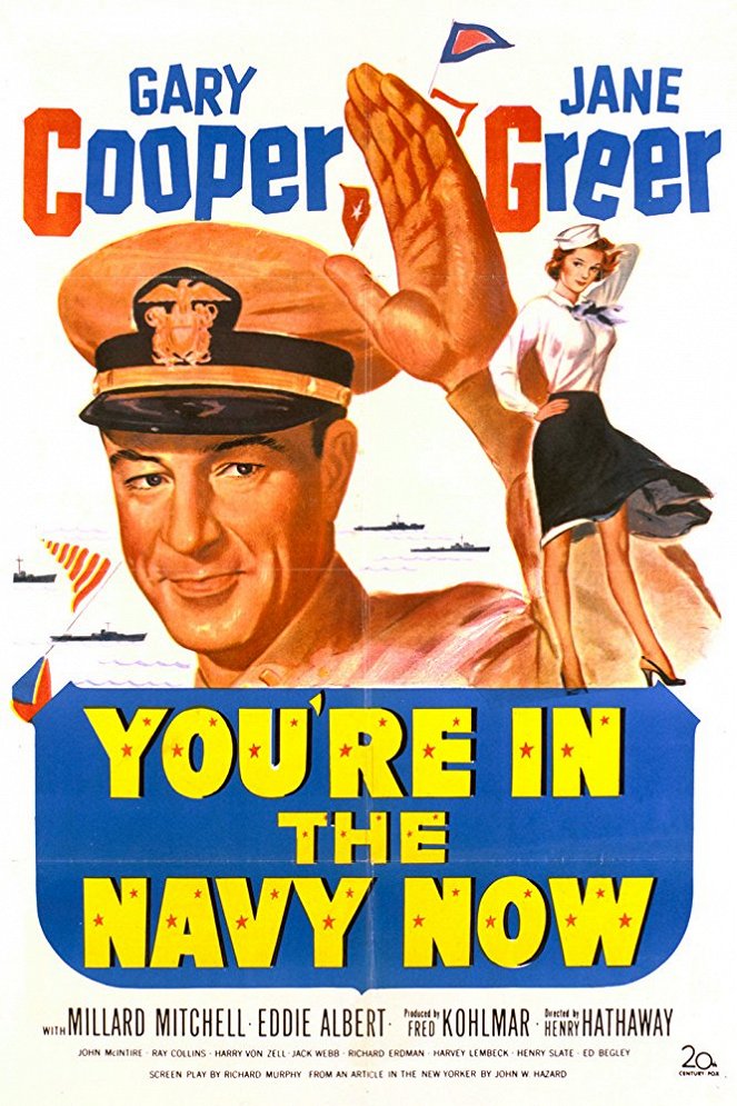 You're in the Navy Now - Plakátok