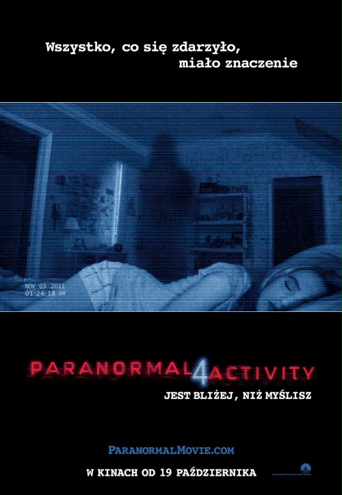 Paranormal Activity 4 - Plakaty