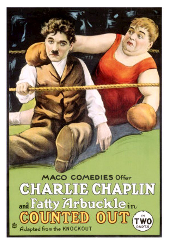Charlot et Fatty sur le ring - Affiches