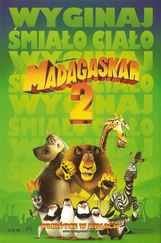 Madagaskar 2 - Plakaty