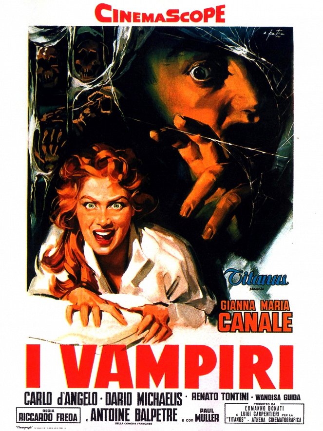 I vampiri - Plakaty