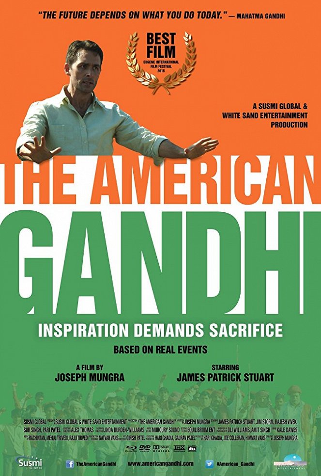 The American Gandhi - Affiches